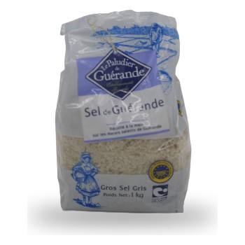 Le Paludier, Coarse grey sea salt from Guérande - 1kg