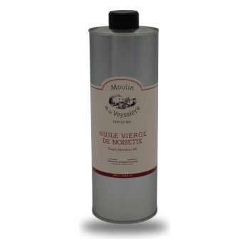 Moulin de la Veyssière, Huile vierge de noisette - 100cl