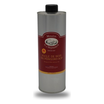 Moulin de la Veyssière, Huile vierge de noix - 100cl