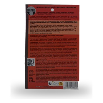 Borde, Mélange forestier - sachet 20g