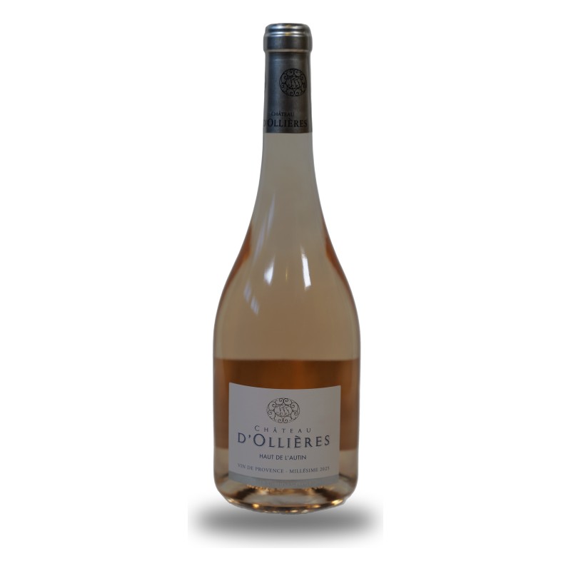 Château d'Ollières, Côteaux Varois en Provence Rosé - Haut de l'Autin 2025