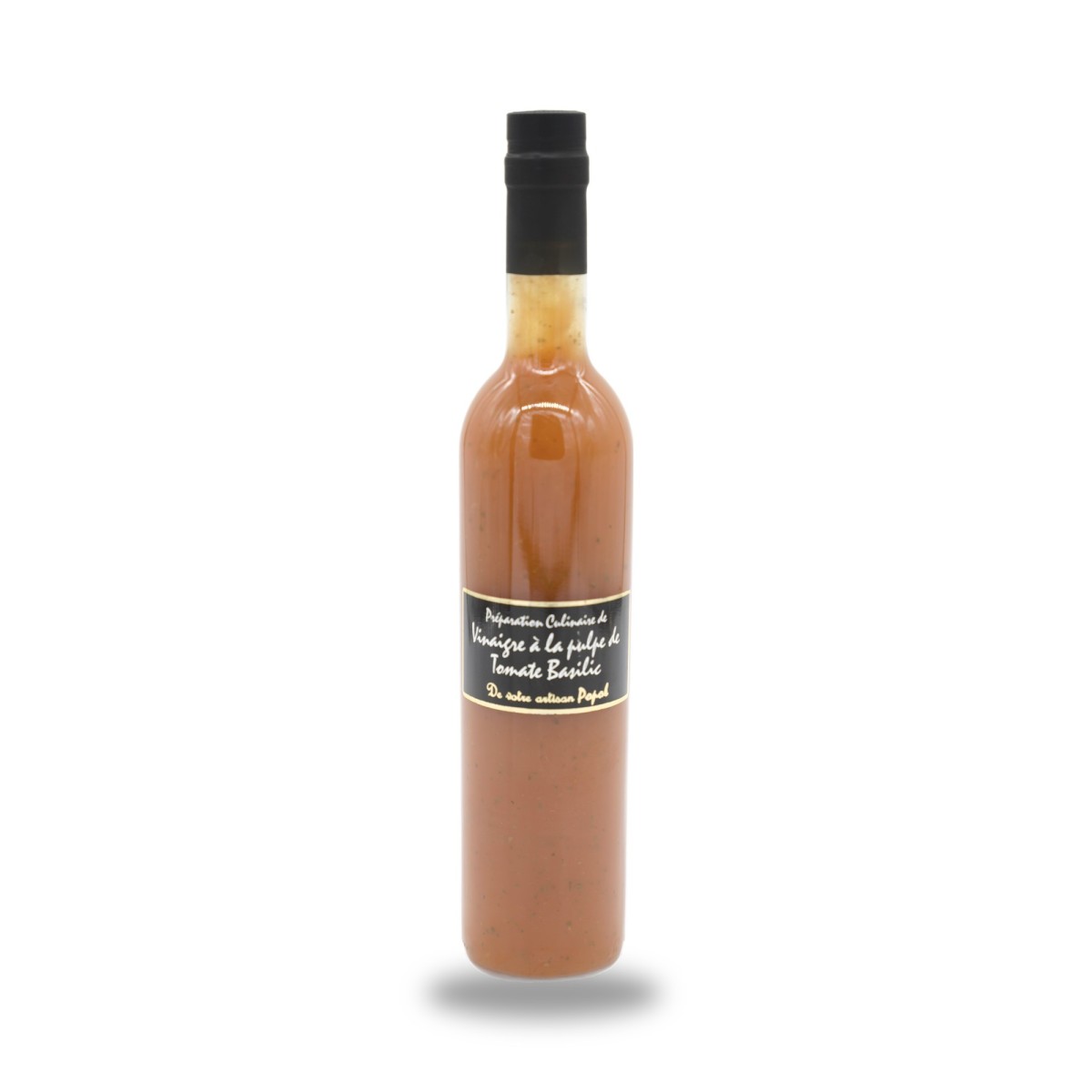 Popol, Vinaigre à la pulpe de tomate au basilic - 50cl