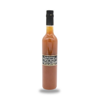 Popol, Vinegar with pulp of Red Pepper, Tomato and Chilli from Espelette (AOP) - 50cl