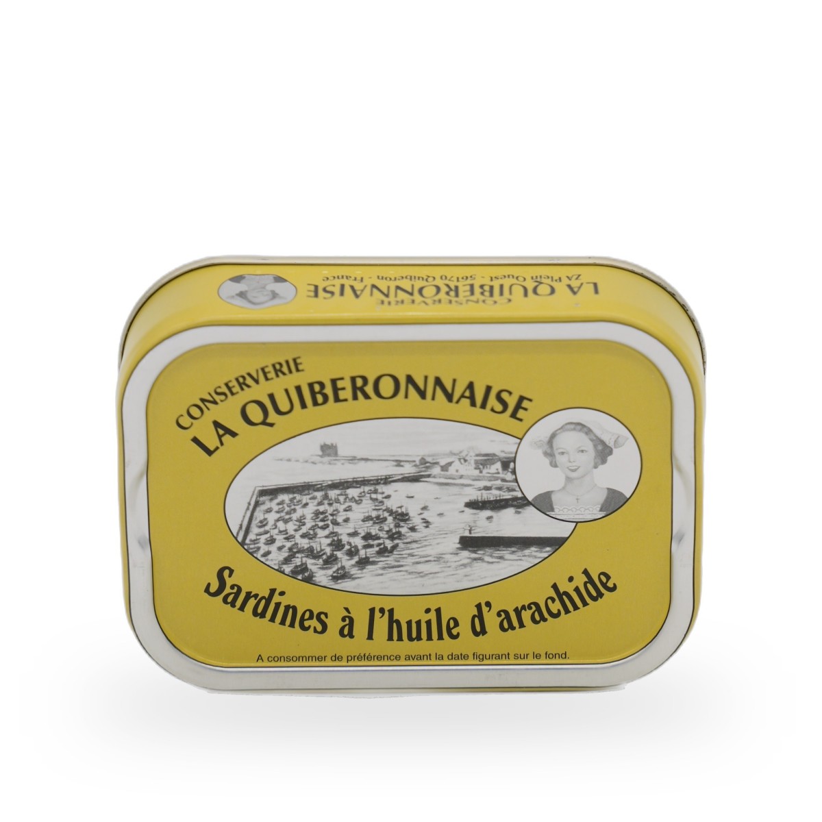 La Quiberonnaise, Sardines in Peanut oil - 115g