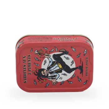 La Quiberonnaise, Sardines with hot pepper - 115g