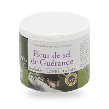 Le Guérandais, Fleur de Sel from Guérande PGI "Nature & Progrès" - 140g