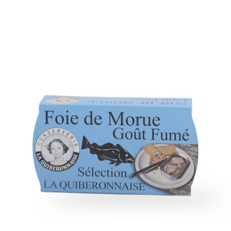 La Quiberonnaise, Foie de Morue Goût Fumé - 121g
