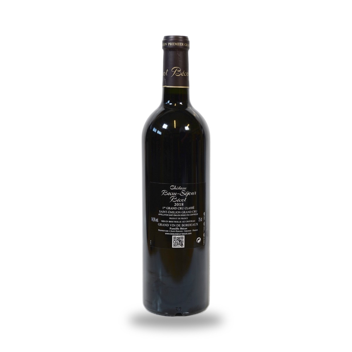 Château Beau-Séjour Bécot 2018, Saint-Emilion 1° Grand Cru Classé - Parker 94+