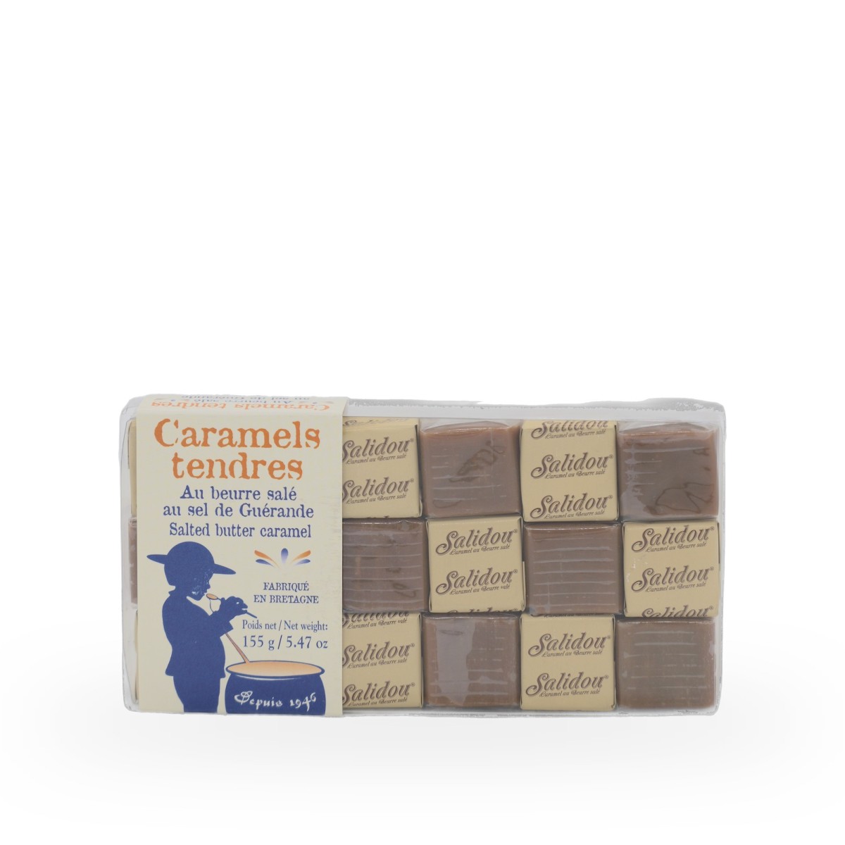La Maison d'Armorine, Caramels tendres au beurre salé - 155g