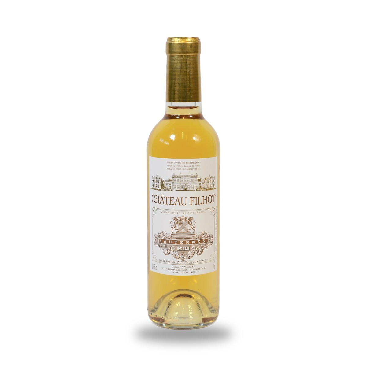 Château Filhot 2019, Sauternes 2° Grand Cru Classé - 37,5cl - Parker 93-95