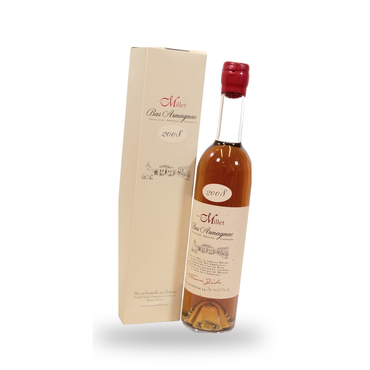 Château de Millet, Bas-Armagnac 2008 - 50cl