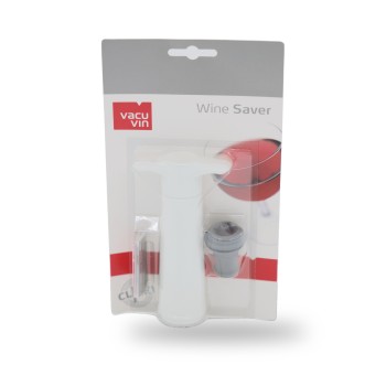 Vacuum pump with wine stopper, VacuVin