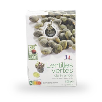 Le Bon Semeur, Grüne Linsen aus Frankreich - 500g