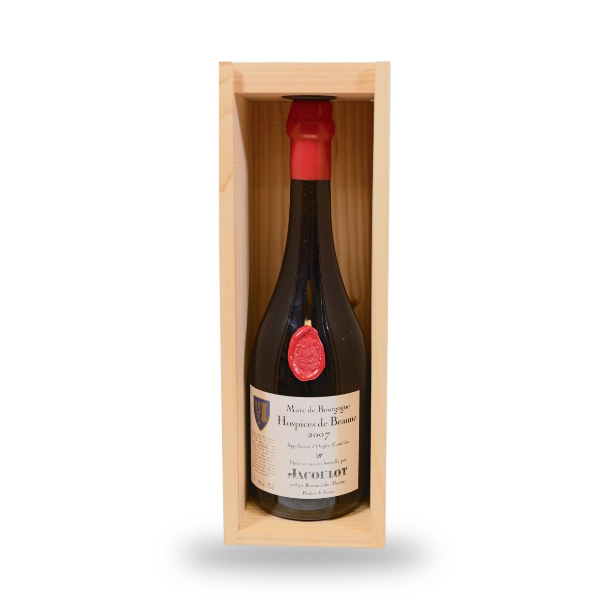 Jacoulot, Marc de Bourgogne Hospices de Beaune 2007 - 70cl