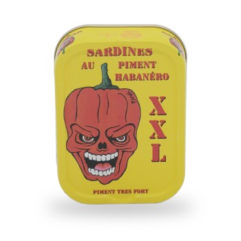 La Quiberonnaise, Sardines with Habanero pepper - 115g