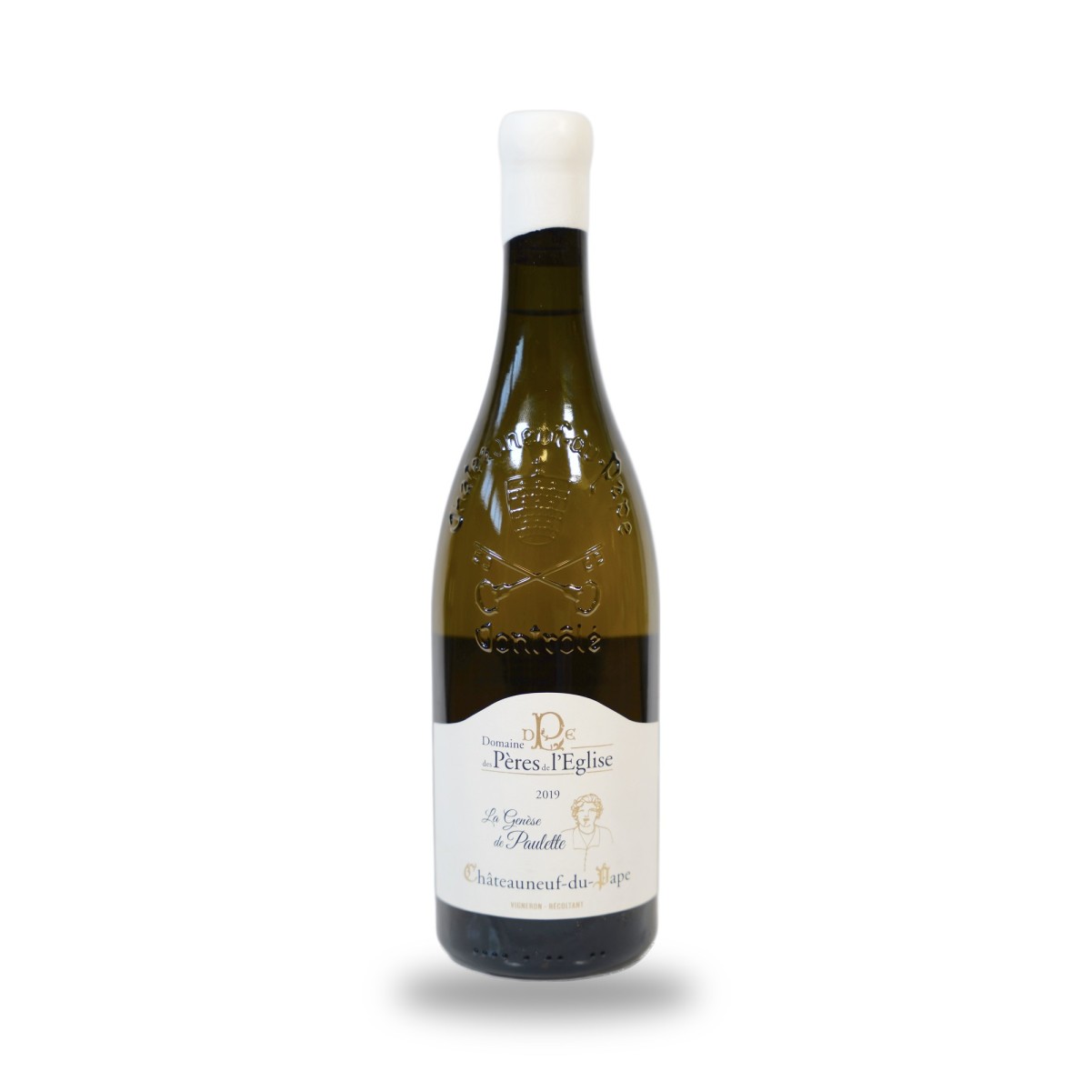 Domaine des Pères de l'Eglise, Châteauneuf du Pape weiß - La Genèse de Paulette 2019
