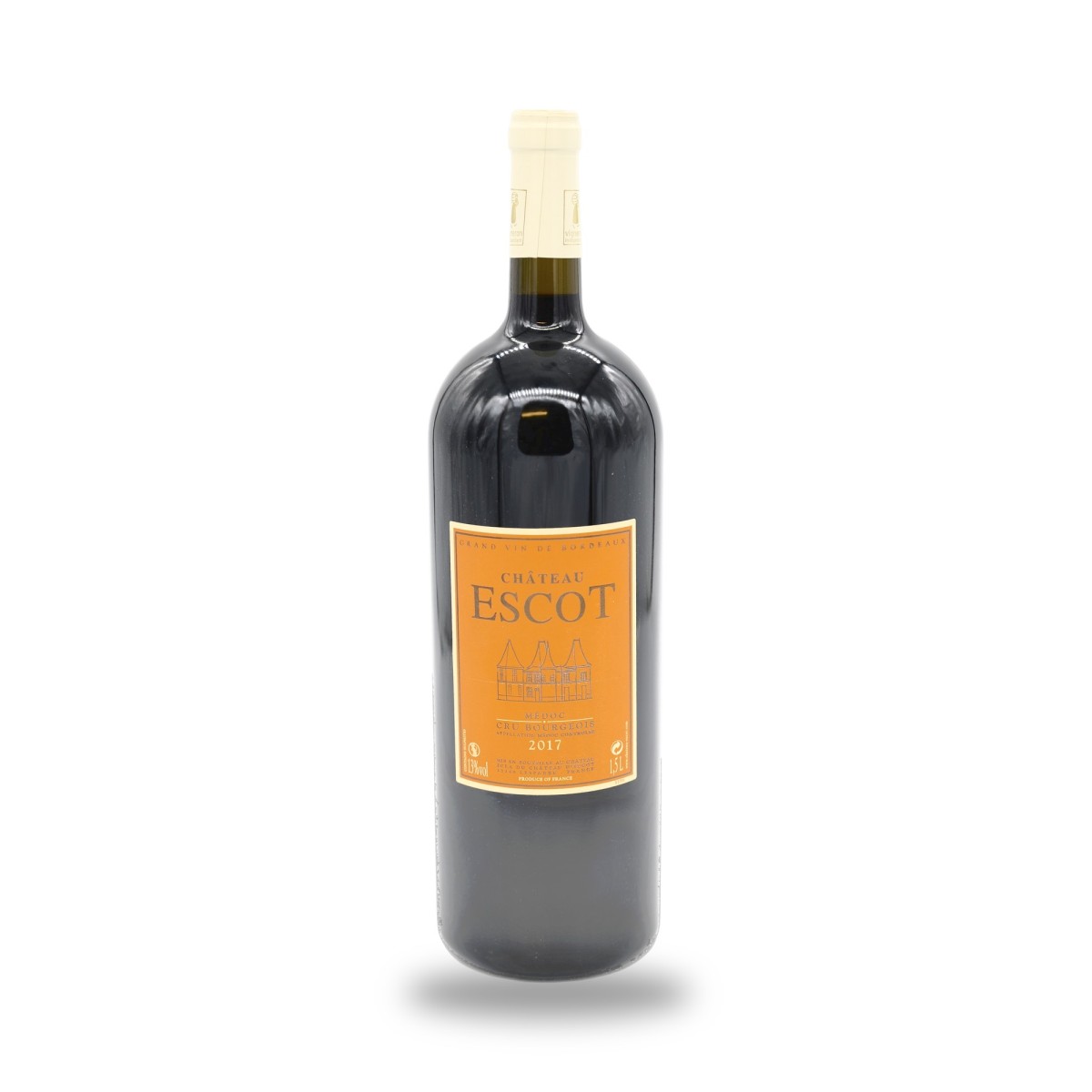 Château Escot 2017, Médoc Cru Bourgeois - MAGNUM