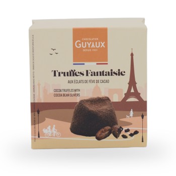 Guyaux, Kakaokonfekt mit Kakaobohnensplittern - 100g