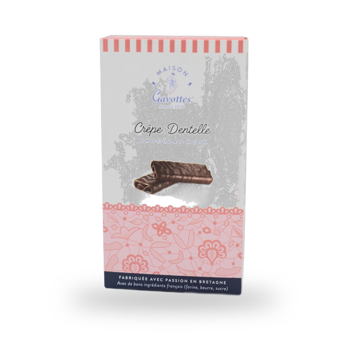 Gavottes, Crèpes Dentelles au chocolat noir - 100g