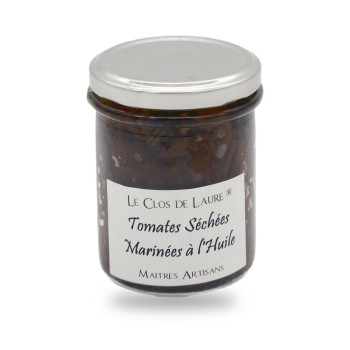 Le Clos de Laure, tomates séchées marinées à l'huile - 180g