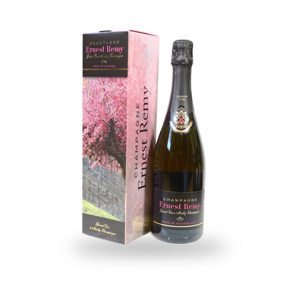 Champagne Ernest Remy, Rosé de Saignée Brut Grand Cru 2016