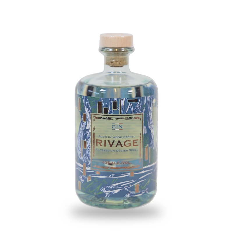 Cognac Godet, Gin Rivage - 70cl
