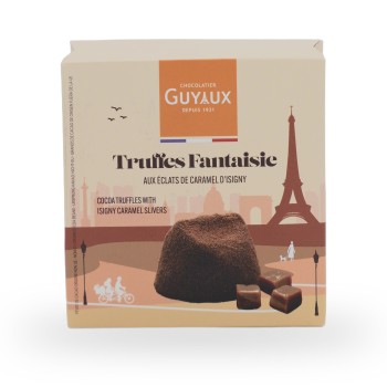 Guyaux, French cocoa dusted Truffles with cream from Isigny - 100g