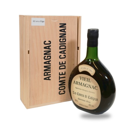 Les Comtes de Cadignan, Vieil Armagnac 60 Jahre - 70cl