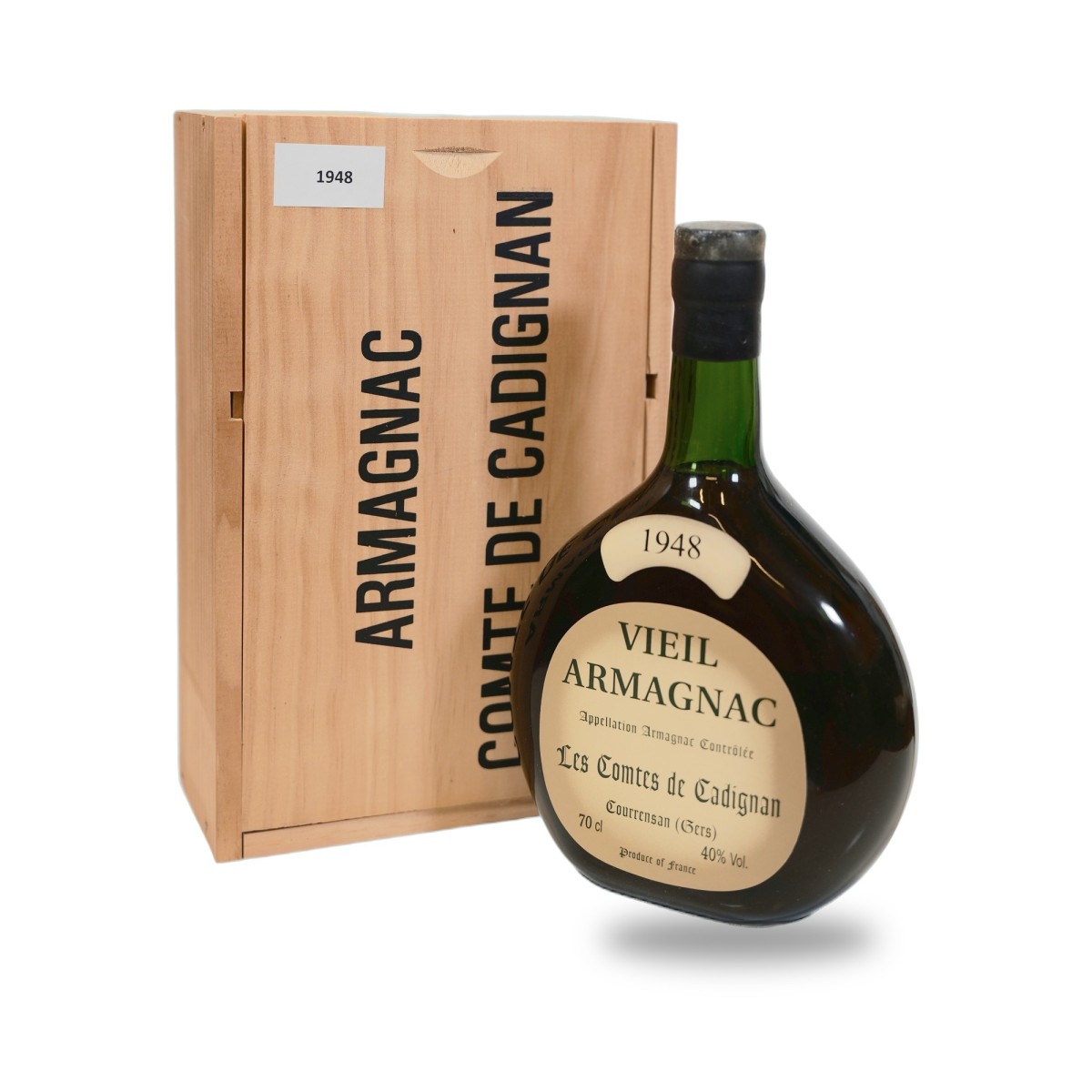 Les Comtes de Cadignan, Bas-Armaganac 1948 - 70cl