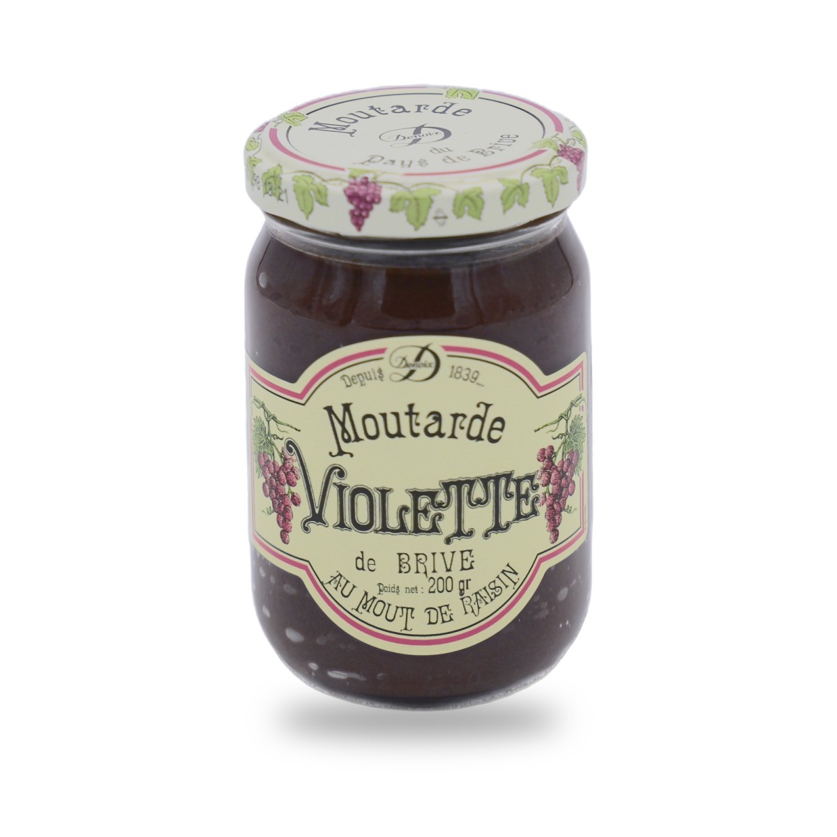 Denoix, Violetter Senf aus Brive - 200ml
