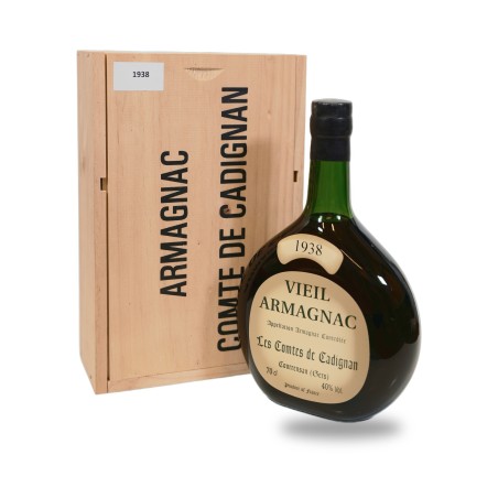 Les Comtes de Cadignan, Bas-Armaganac 1938 - 70cl
