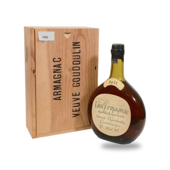 Veuve J. Goudoulin, Bas-Armaganac 1921 - 70cl