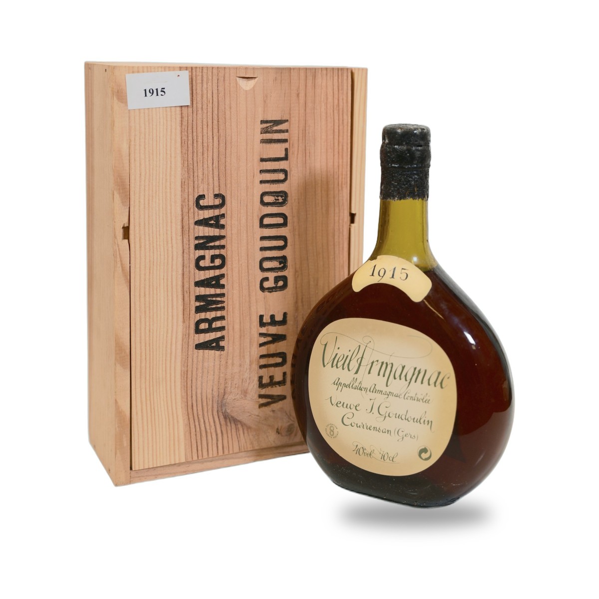 Veuve J. Goudoulin, Bas-Armaganac 1915 - 70cl