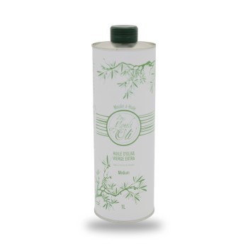 Lou Mouli d'Oli, Huile d'olive vierge extra Medium - 1L