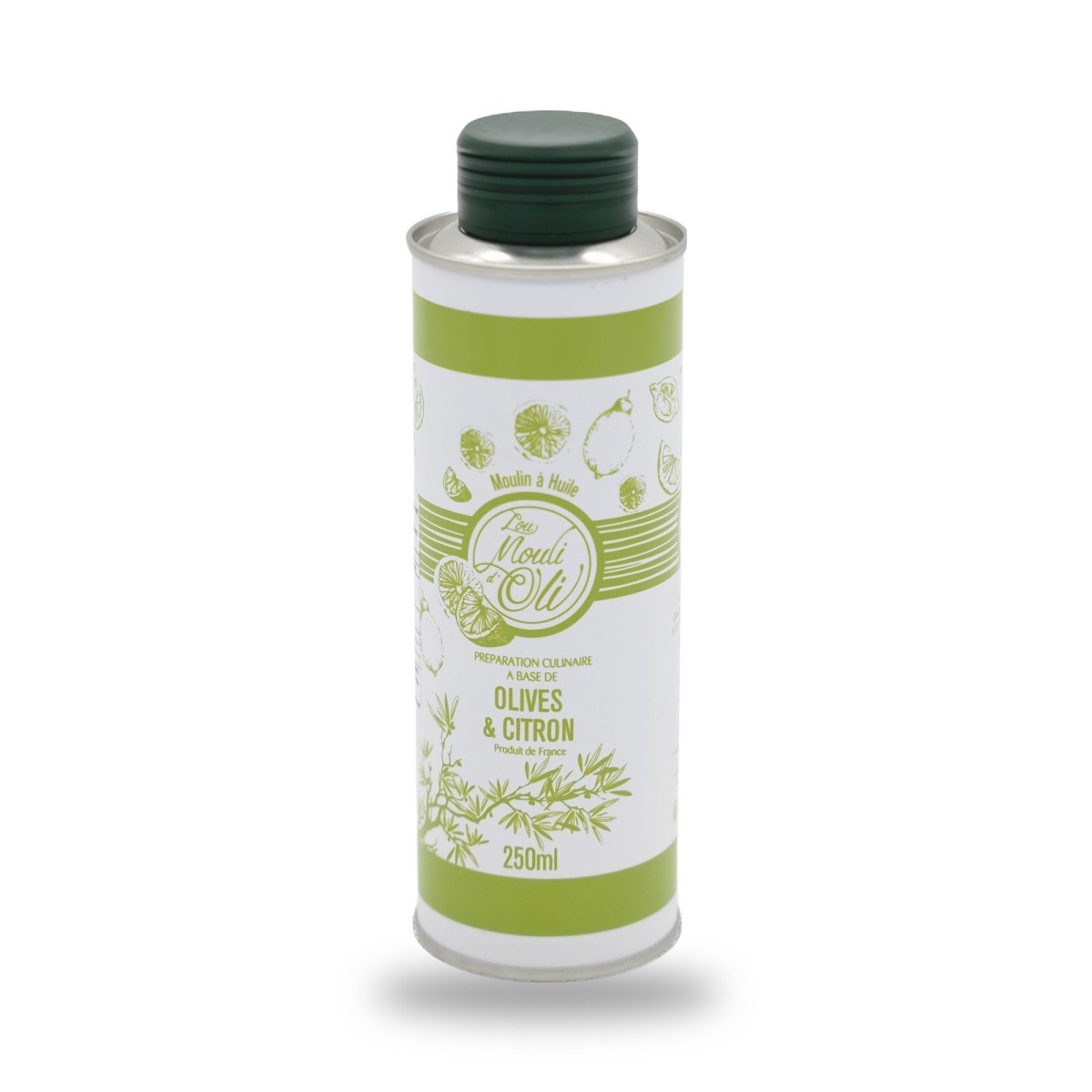 Lou Mouli d'Oli, Huile d'olive citron - 25cl