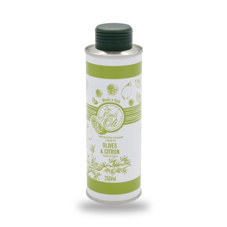 Lou Mouli d'Oli, Olivenöl mit Zitrone - 25cl