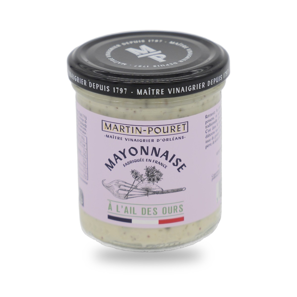 Martin-Pouret, Mayonnaise mit Bärlauch - 170g