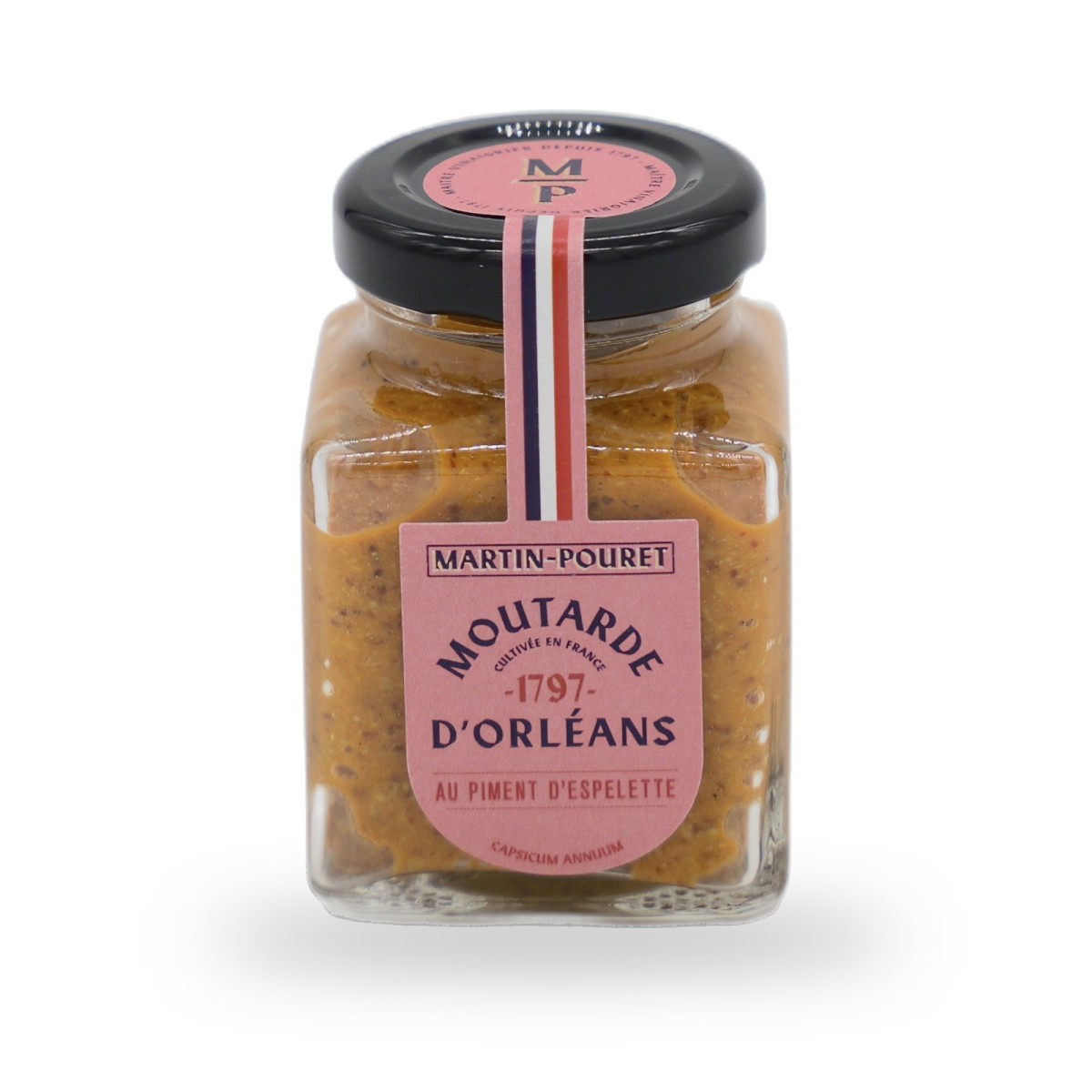 Martin-Pouret, Mustard with chili from Espelette - 95g