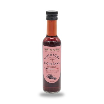 Martin-Pouret, Orléans red wine vinegar fermented and aged for 12 months in oak barrels - 25cl