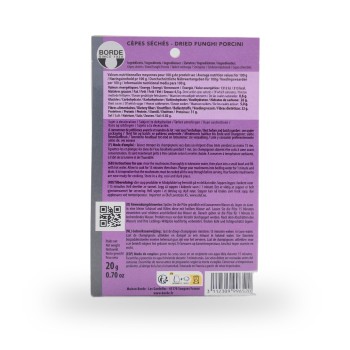 Borde, dried funghi porcini - Bag, 20g