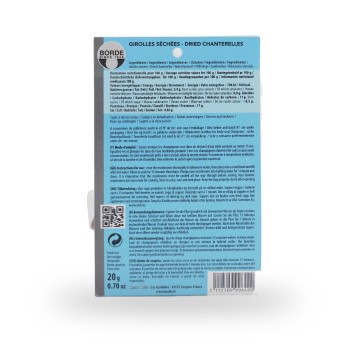 Borde, Girolles séchées- sachet 20g