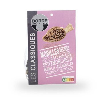 Borde, Morilles séchées - sachet 20g