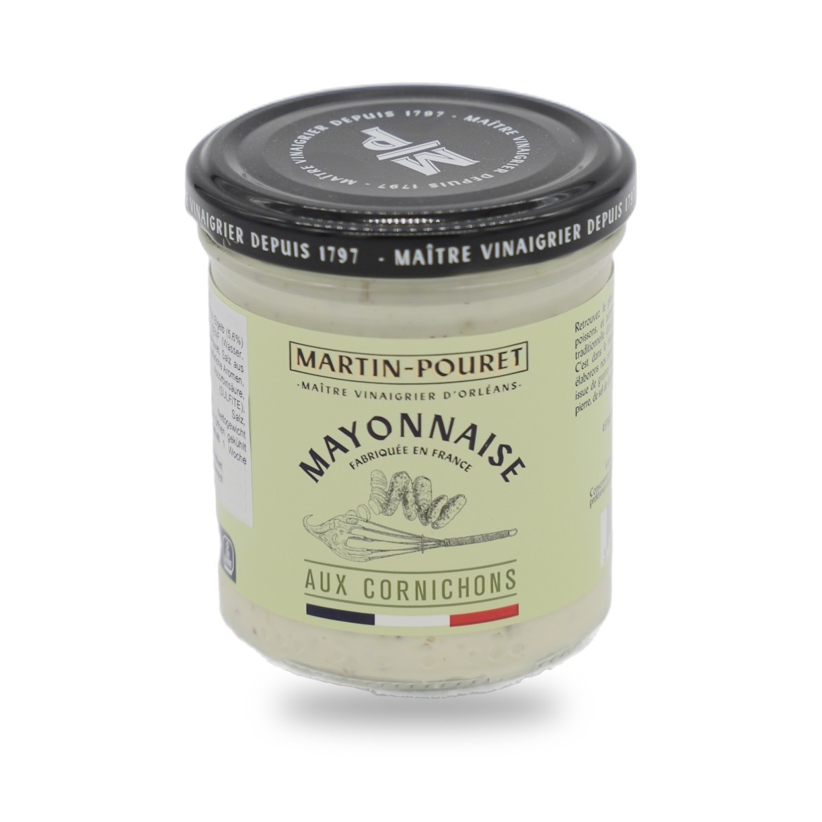 Martin-Pouret, Mayonnaise aux cornichons - 170g