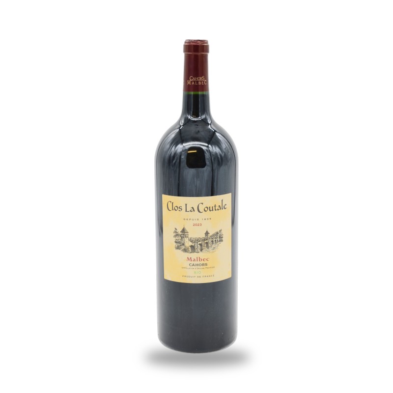 Clos La Coutale, Cahors 2023 - Magnum - ORGANIC