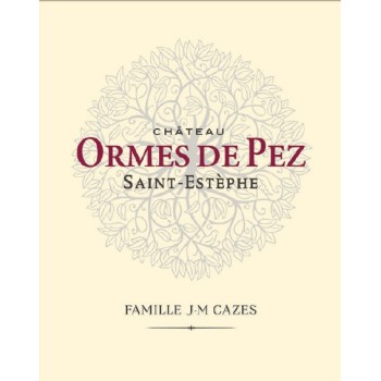 Château Les Ormes de Pez 2019, Saint-Estèphe Cru Bourgeois -  Parker 90