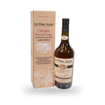 Le Père Jules, Calvados Pays d'Auge 20 Jahre - 70cl