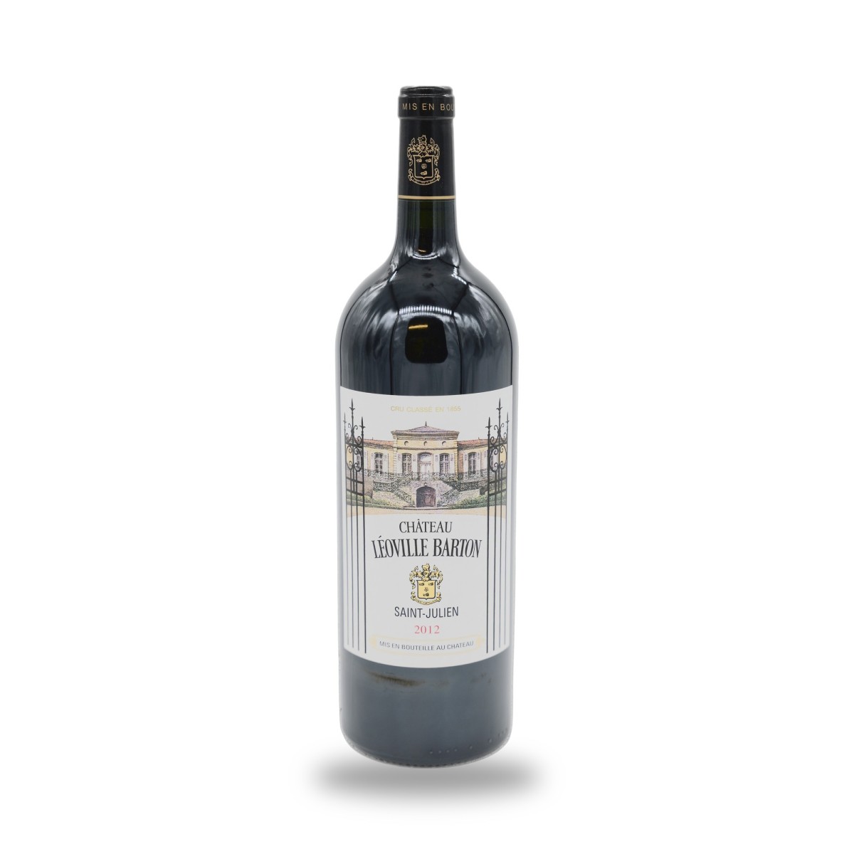 Château Léoville Barton 2012, Saint-Julien 2° Grand Cru Classé - MAGNUM - Parker 92