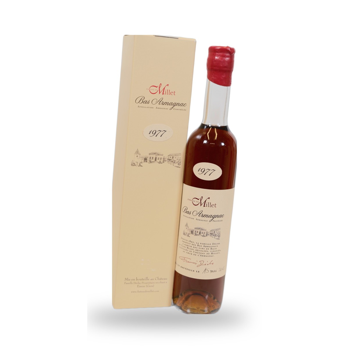 Château de Millet, Bas-Armagnac 1977 - 50cl