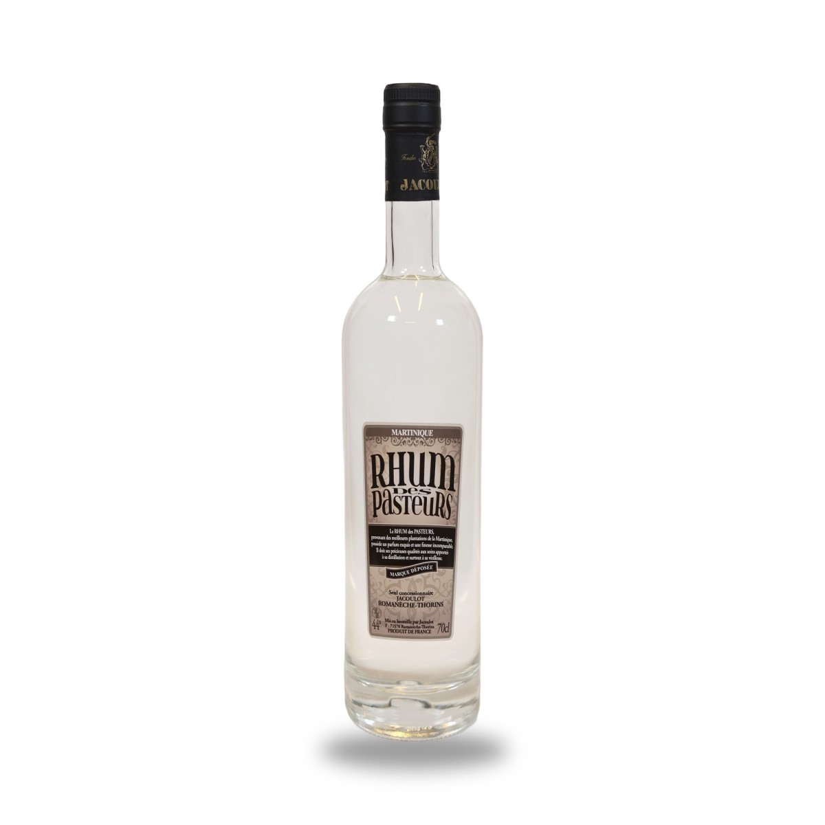 Jacoulot, Rhum des Pasteurs Martinique blanc - 70cl
