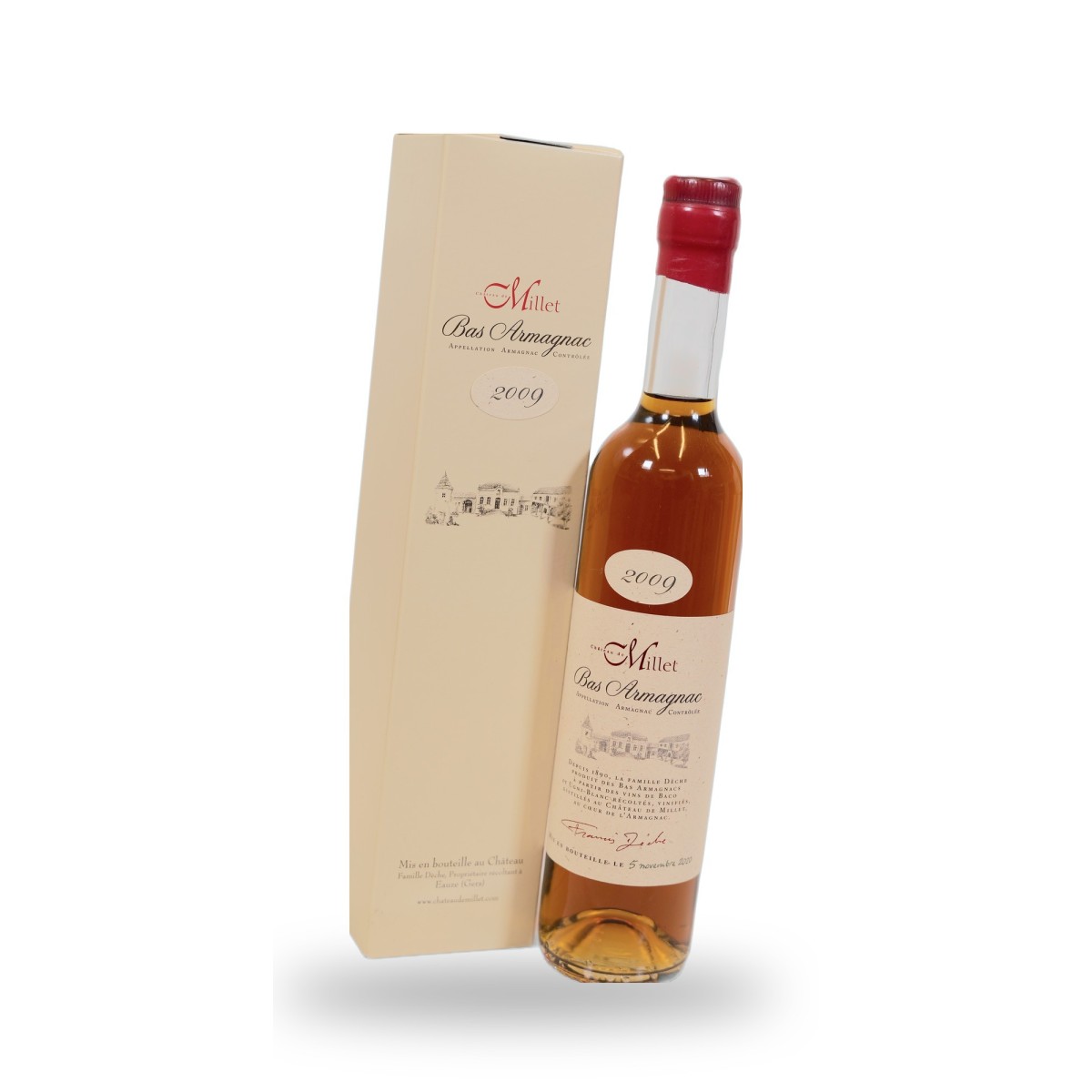 Château de Millet, Bas-Armagnac 2009 - 50cl